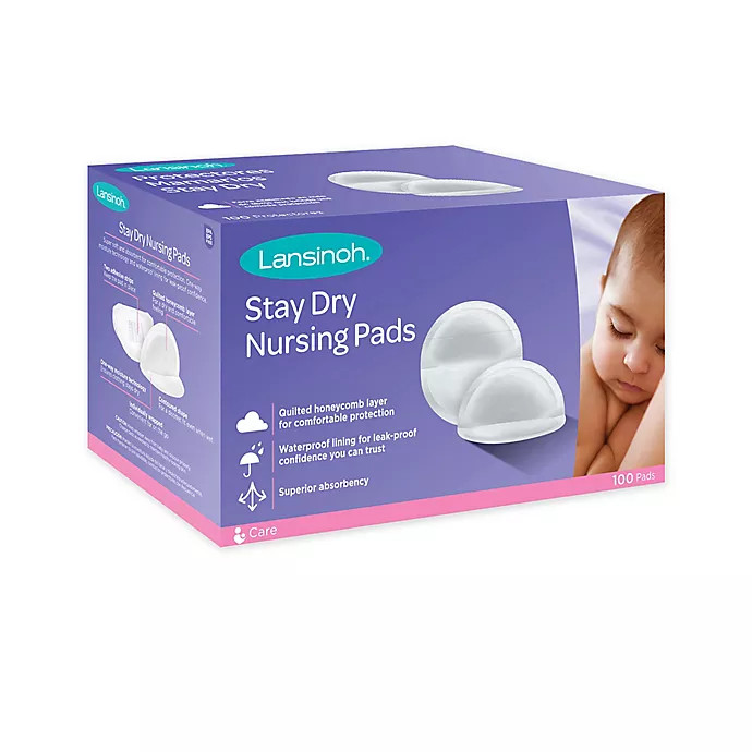 Lansinoh® 100-Count Disposable Nursing Pads | buybuy BABY