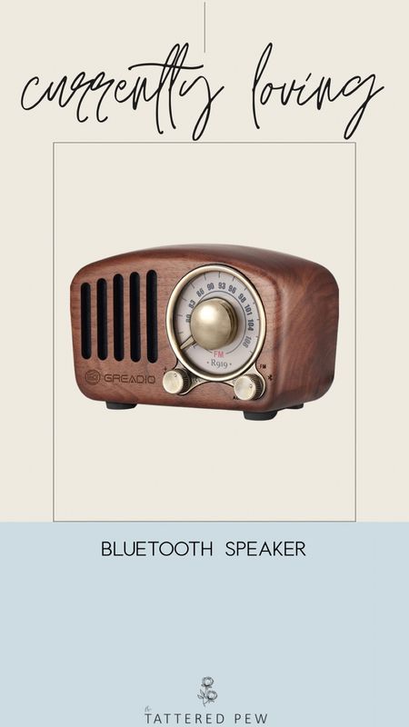 This Bluetooth speaker is adorable AND functional! 

#LTKstyletip #LTKFind #LTKhome
