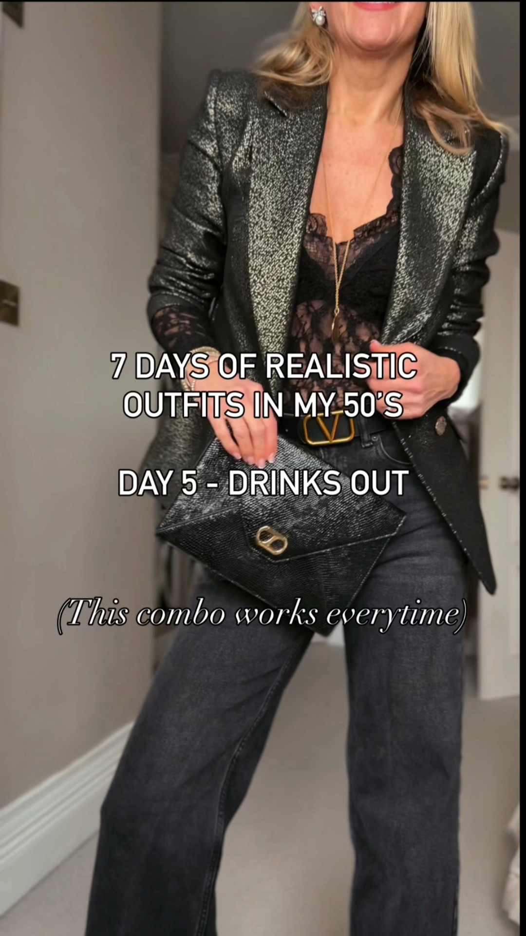 The combo that never fails.  Drinks out and this is a go too look.

The bag is Sarah Haran 

#LTKdatenight #LTKuk #LTKover50style