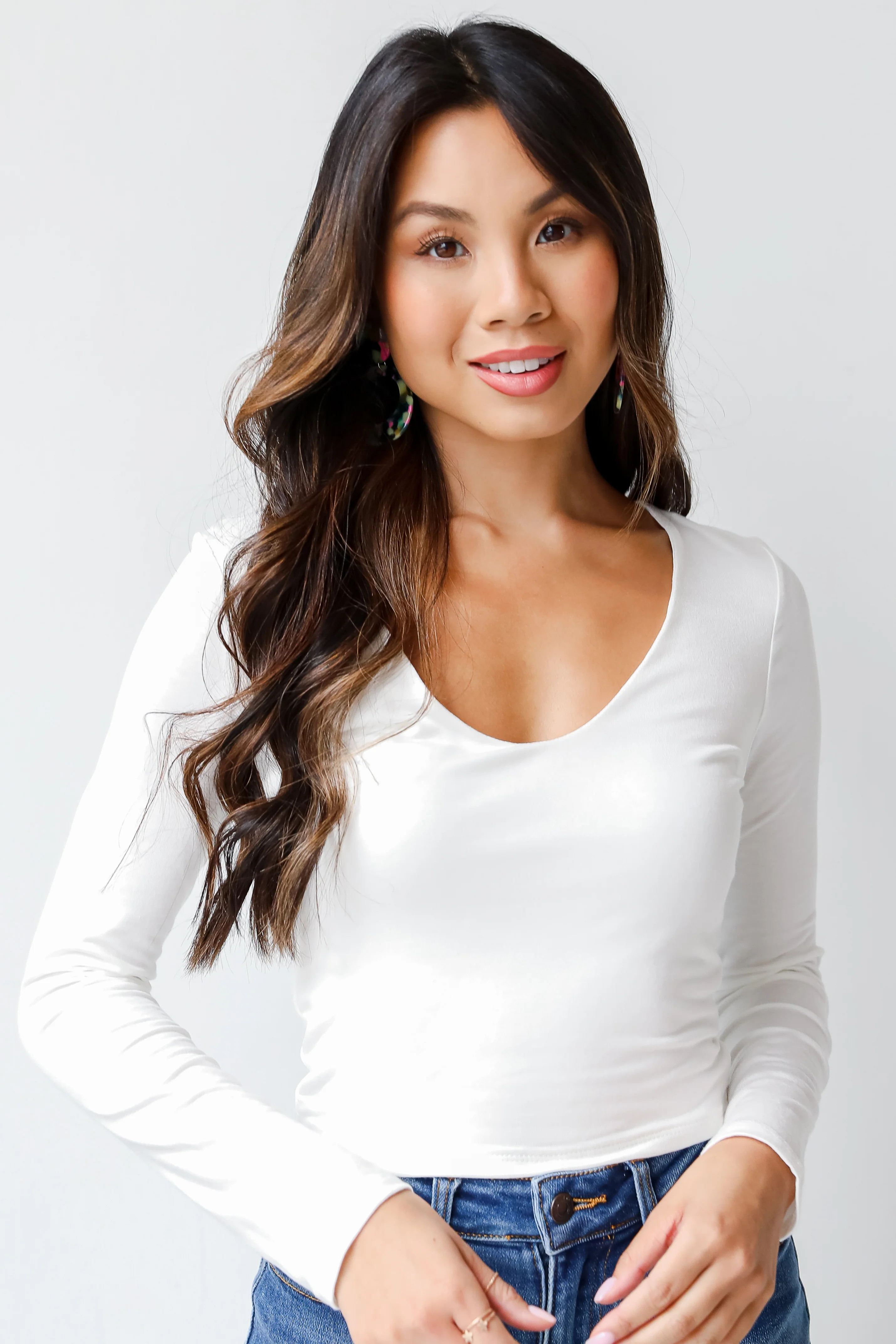 Effortless Everyday Long Sleeve Top | Dress Up