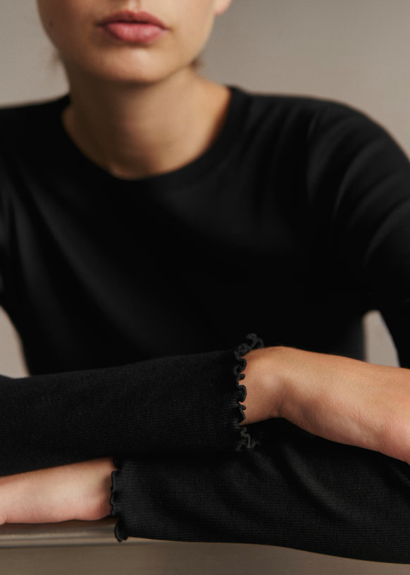 Rosalie T-Shirt - Black | Sezane Paris - US