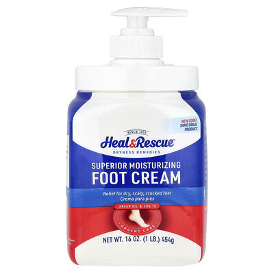 Profoot, Heal & Rescue™, Superior Moisturizing Foot Cream, Fragrance Free, 16 oz (454 g) | iHerb