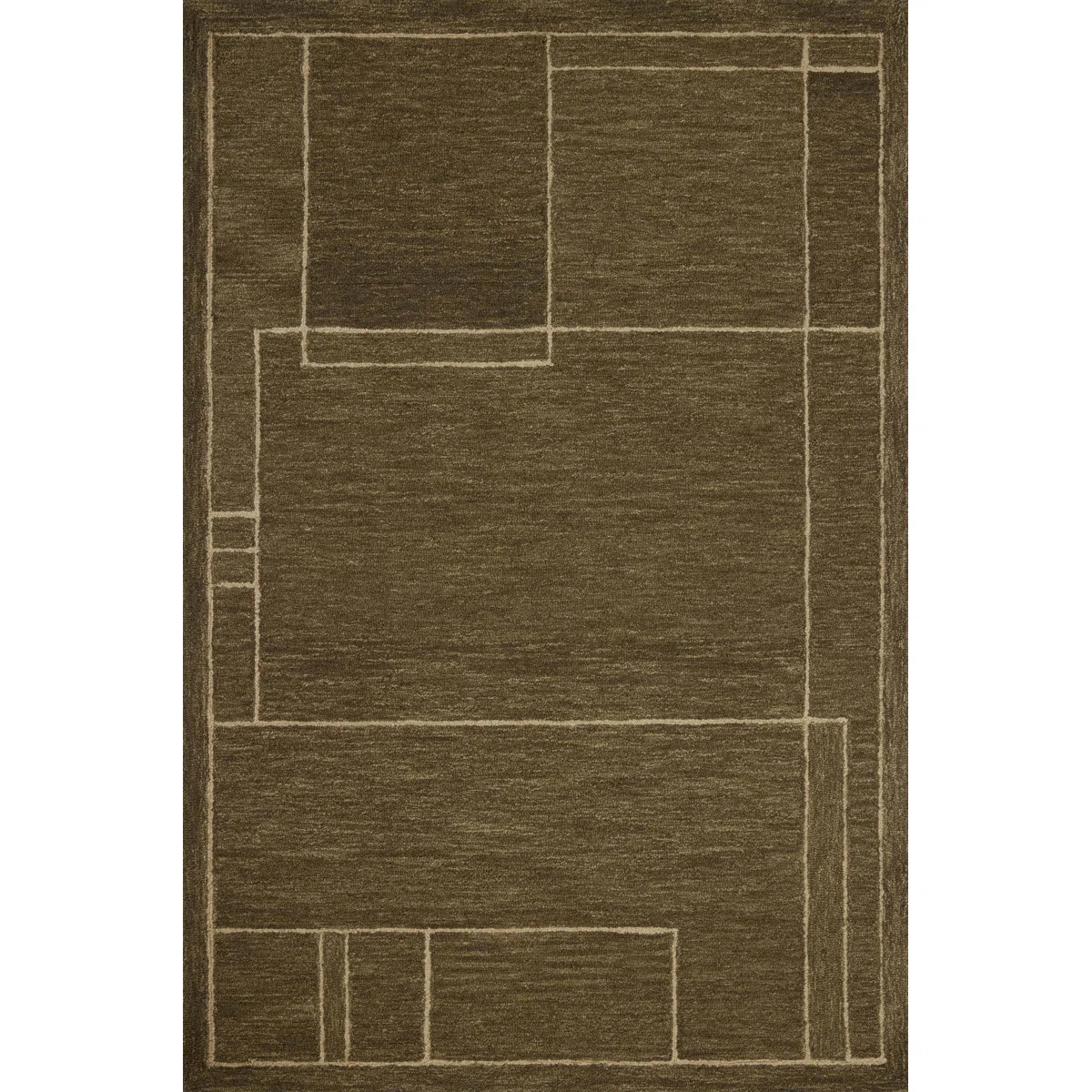 Jeremiah Brent x Loloi Barrow Olive / Natural Area Rug | Wayfair North America