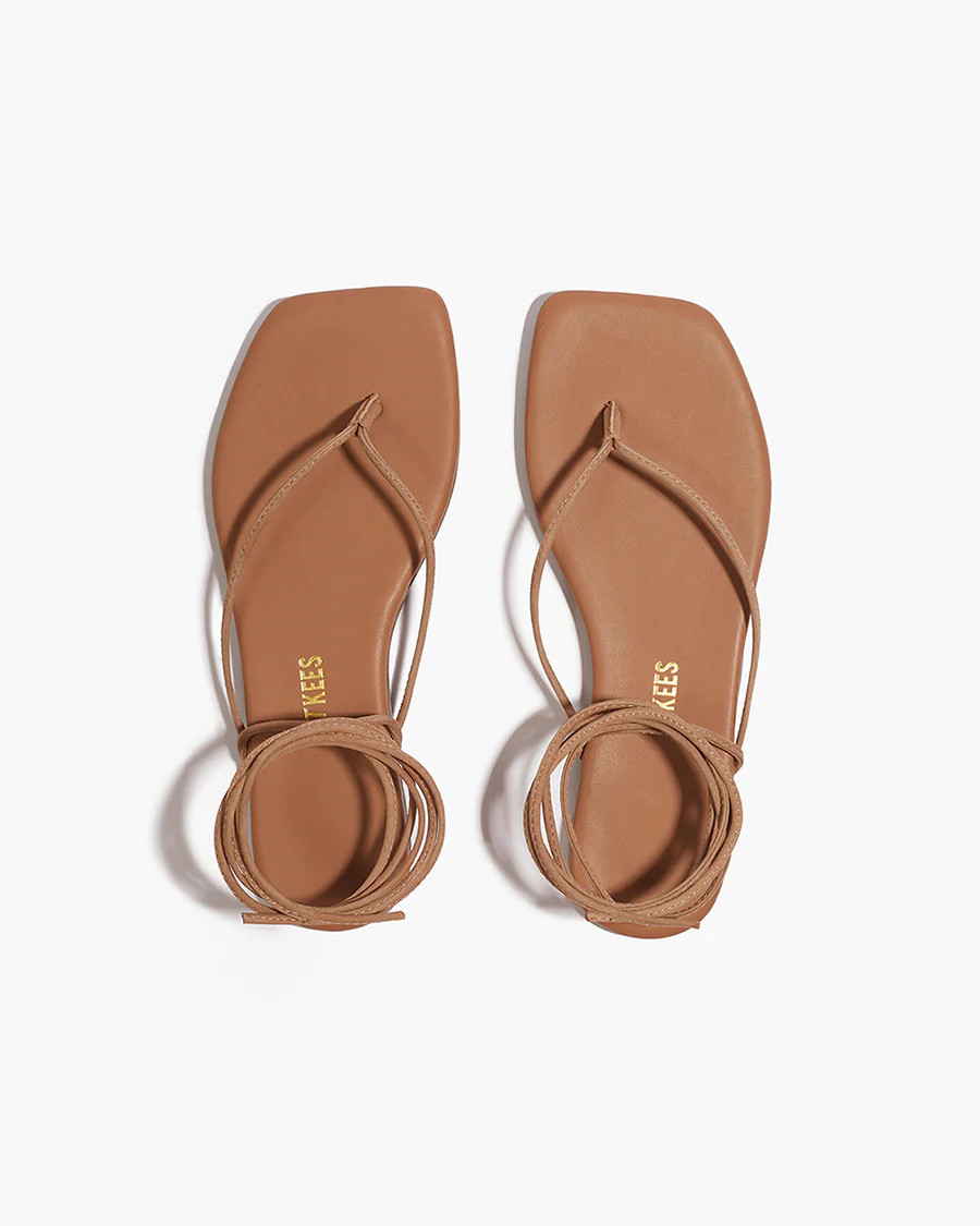 Square Toe Lilu in Hazelton - our exclusive take on our most sought-after sandal | TKEES