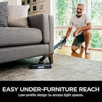 Shark IZ363HT Anti-Allergen Pet Power Cordless Stick Vacuum Self-Cleaning Brusholl, PowerFins, Cr... | Amazon (US)