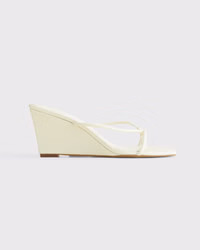 Women's Thong Strappy Wedge Sandals | Women's New Arrivals | Abercrombie.com | Abercrombie & Fitch (US)