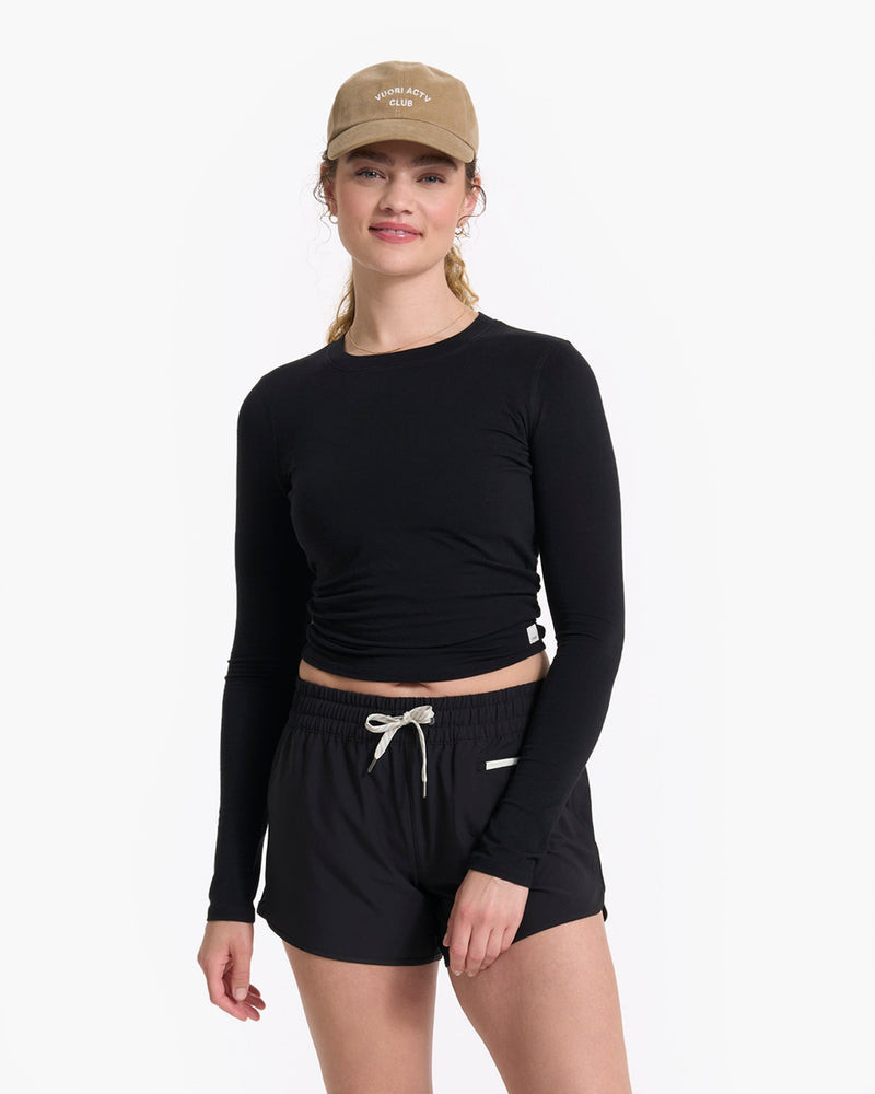 Long-Sleeve Coast Crop Crew | Vuori Clothing (US & Canada)