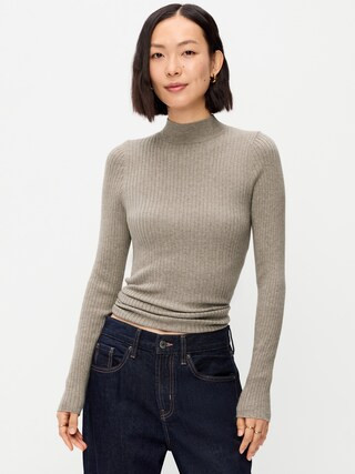 Slim-Fit Ribbed Turtleneck | Old Navy (US)