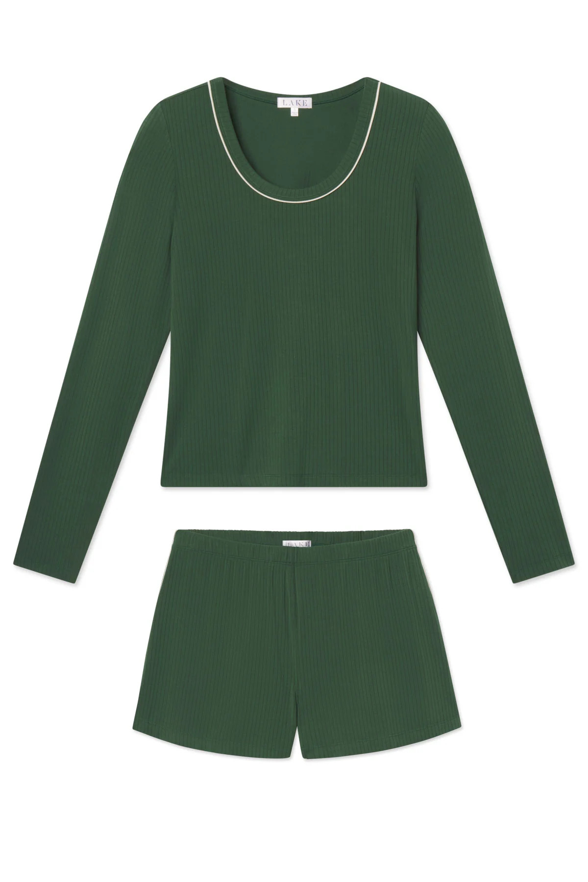 DreamModal™ Reverie Long-Short Set in Eden | Lake Pajamas