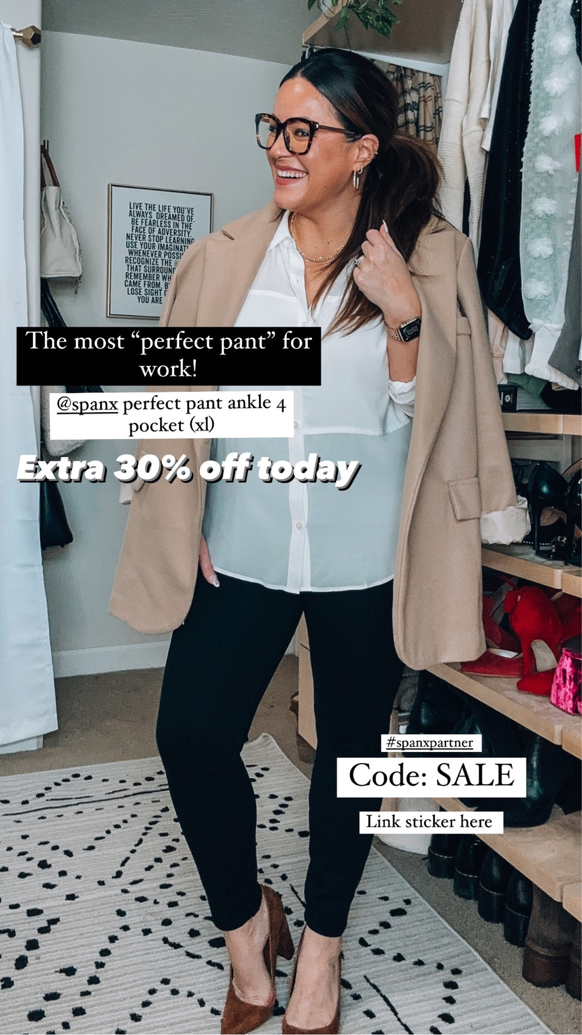 Spanx sale alert - workwear - outfit inspo - use code: SALE - midsize - curvy girl - size 14

#LTKsalealert #LTKcurves #LTKstyletip
