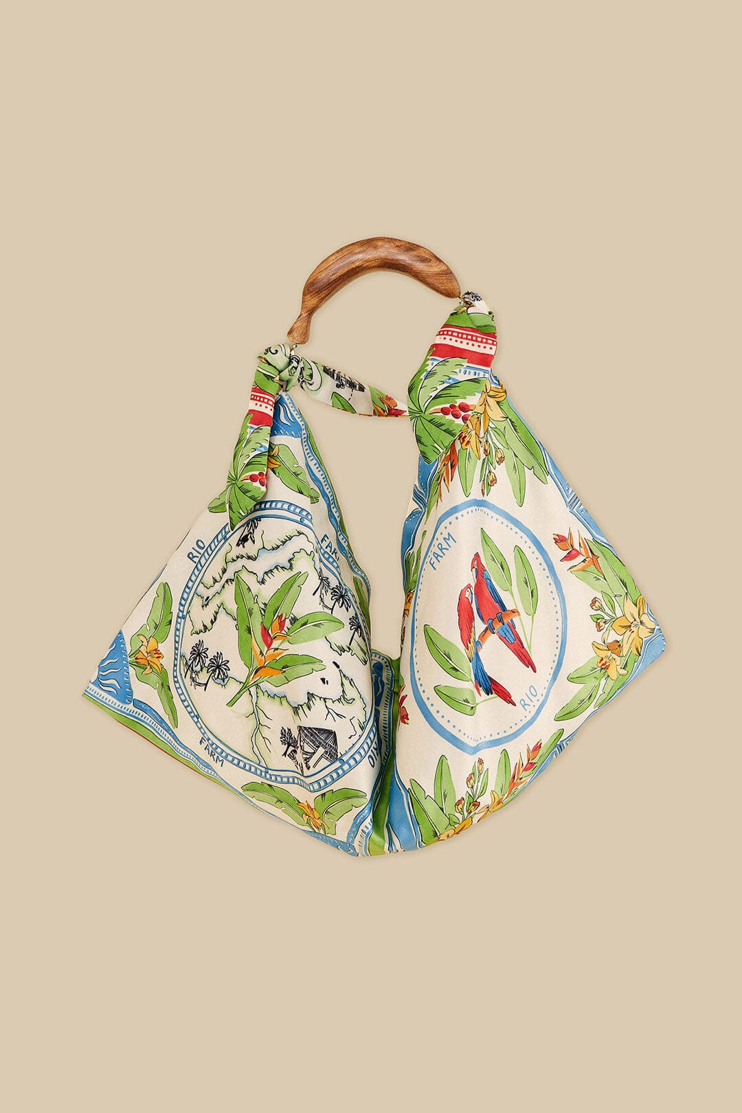 Tropical Destination Scarf Bag | FarmRio (US)