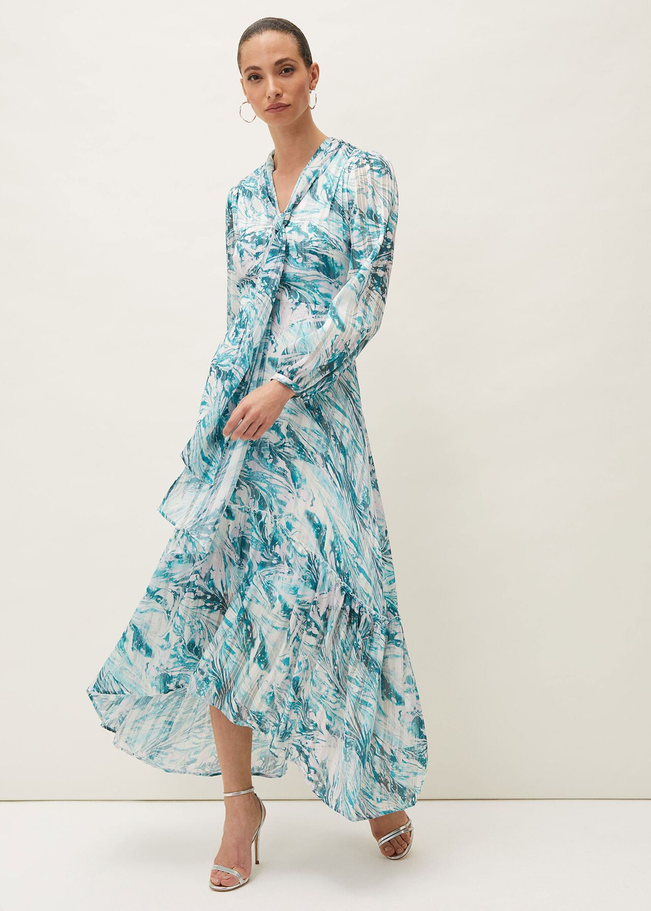 Lauretta Abstract Print Maxi Dress | Phase Eight (UK)