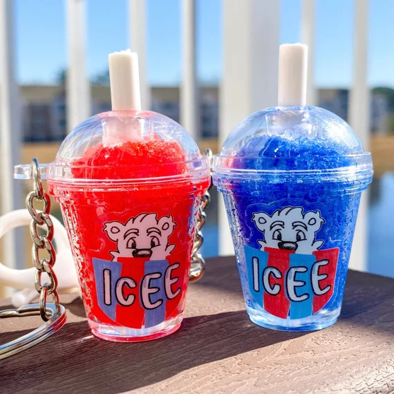 icee inspired keychain | slushie drink | slush | mini drink | keychain gift | shopeternalcreation... | Etsy (US)