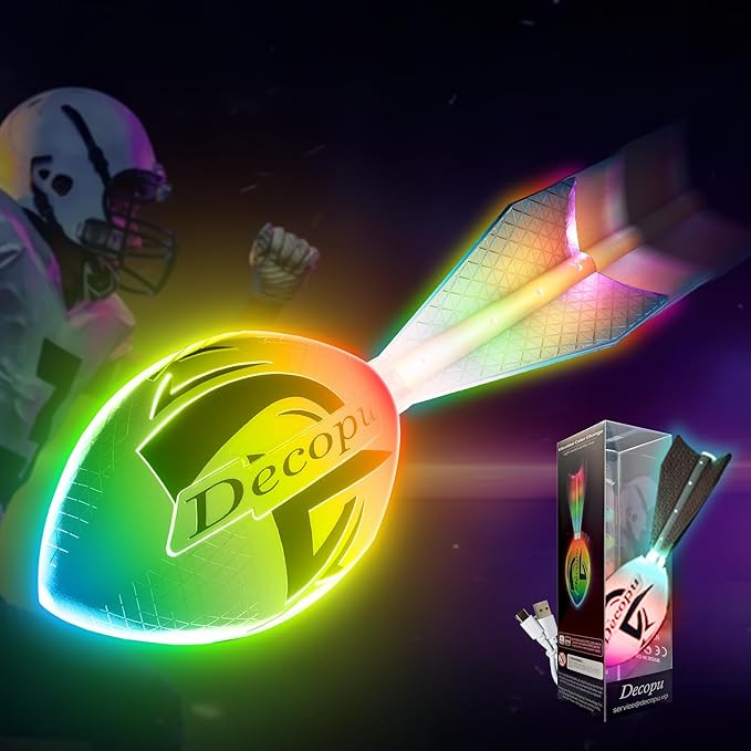 Premium Foam Glow in The Dark Football, Latest LED Light up Football, Color-Changing-Perfect Birt... | Amazon (US)