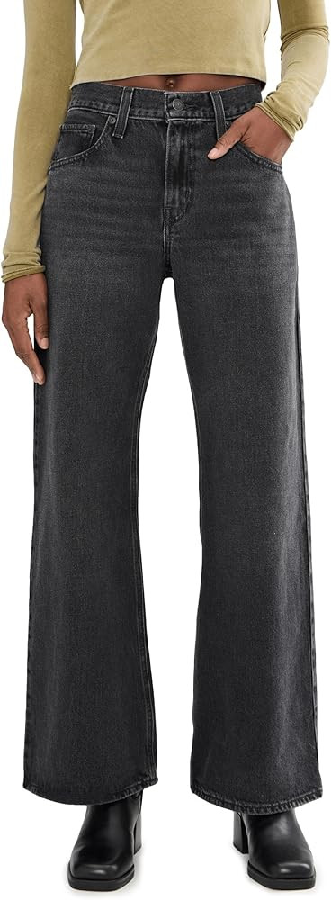 Levi's Womens Middy Loose Boot Jeans | Amazon (US)