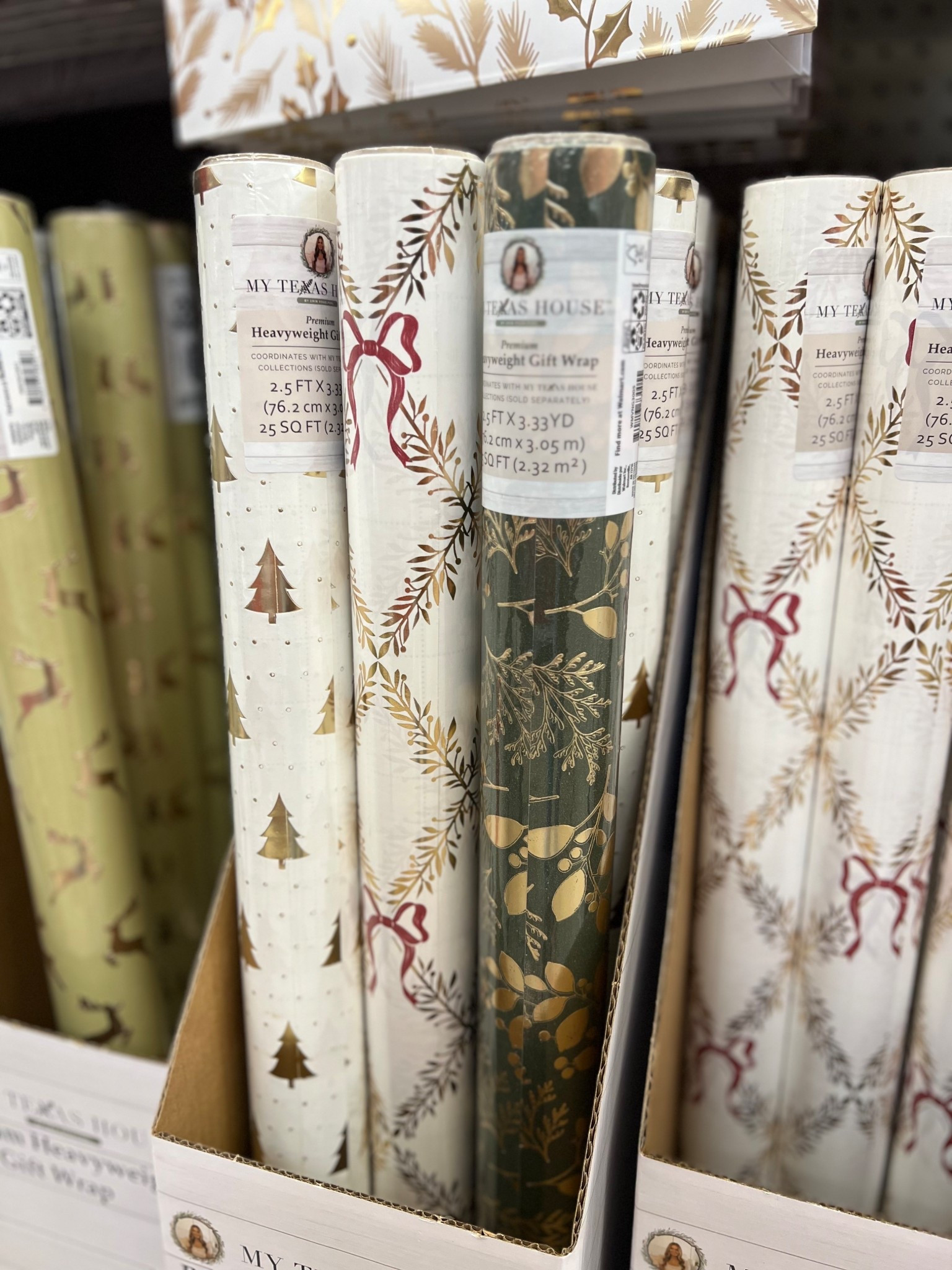 Let’s talk about wrapping your gifts! I completely felt in love with these! Beige, Brown, and Green Christmas Ribbon Assortment, 9', 6 Count, by Holiday Time ! Looks expensive but it’s not. The quality is amazing! 

#LTKHoliday #LTKGiftGuide #LTKSeasonal