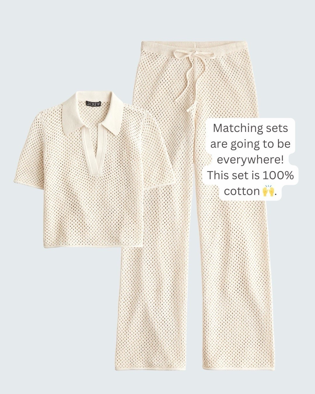 100% cotton matching set perfect for upcoming summer.  I love this set  🙌🏻🙌🏻

#LTKootd #LTKdayinmylife #LTKSeasonal