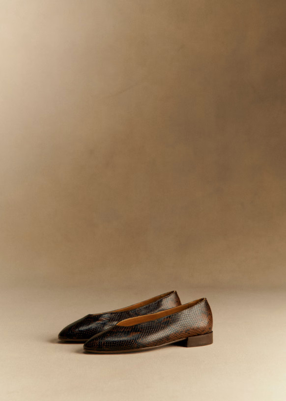 Matilda Low Ballerinas | Sezane Paris - US