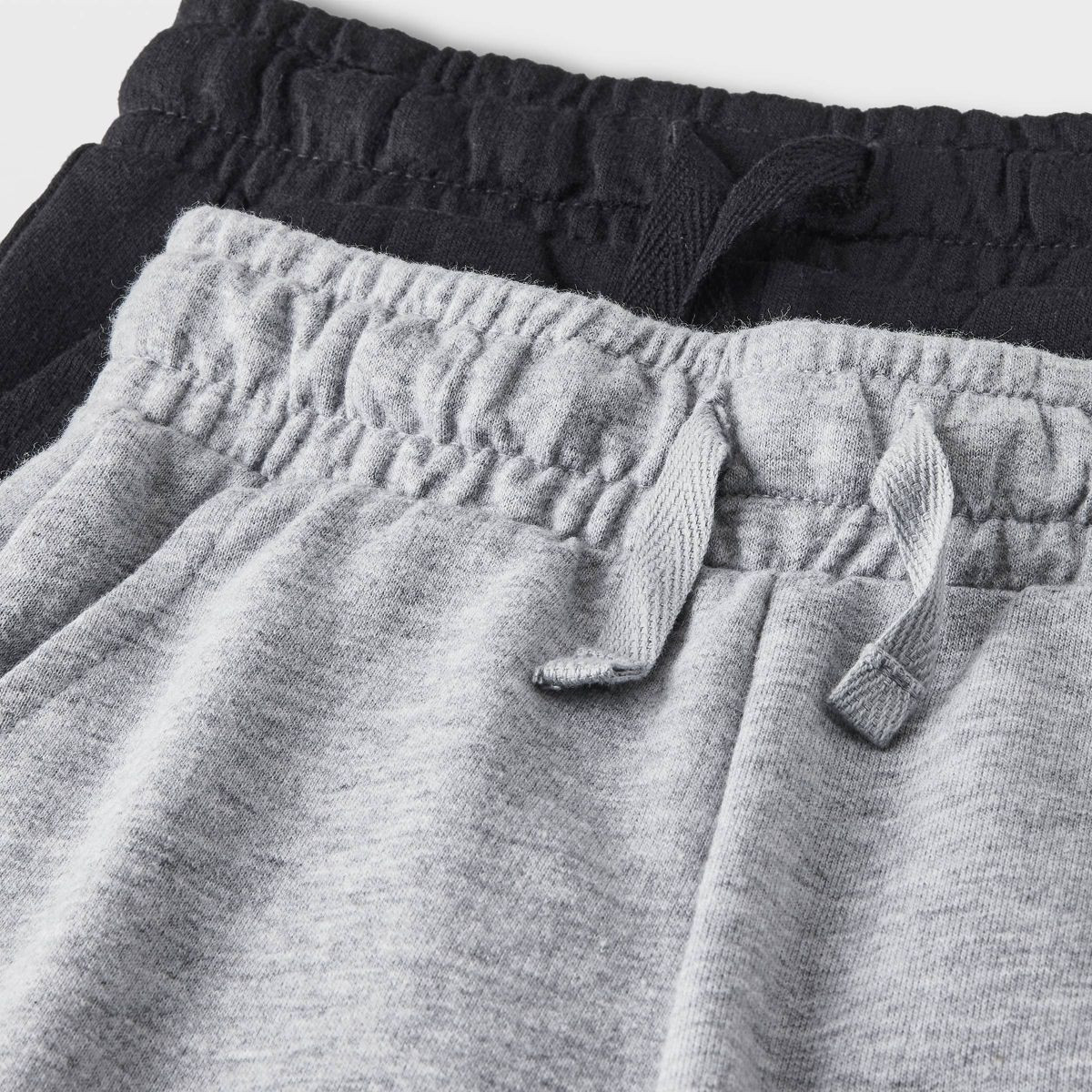 Toddler 2pk Knit Shorts - Cat & Jack™ Black/Gray | Target