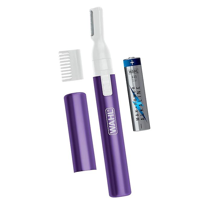 Wahl Clean & Confident Female Battery Pen Trimmer & Detailer with Rinseable Blades for Eyebrows, ... | Amazon (US)