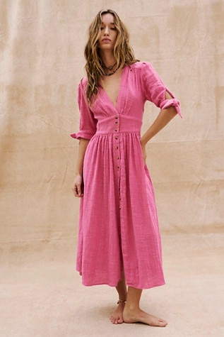 Love Of My Life Midi Dress | Free People (Global - UK&FR Excluded)