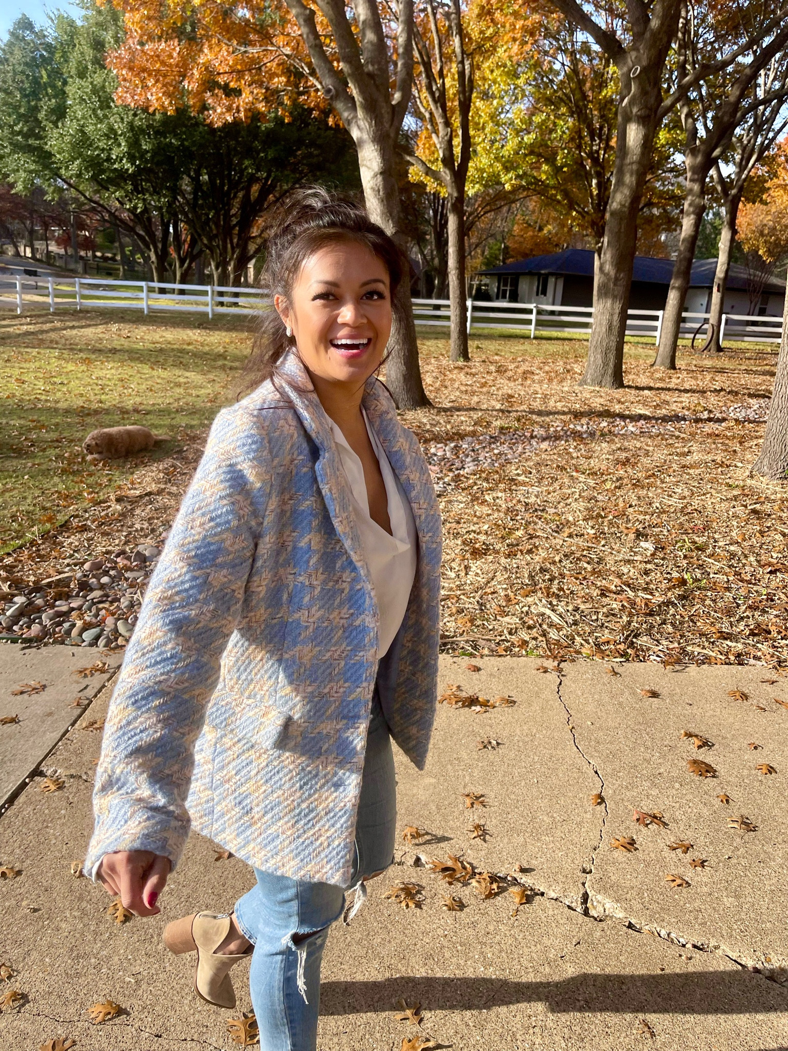 Tweed jacket you need to add to your wardrobe! TTS - M 

#LTKstyletip #LTKHoliday #LTKworkwear