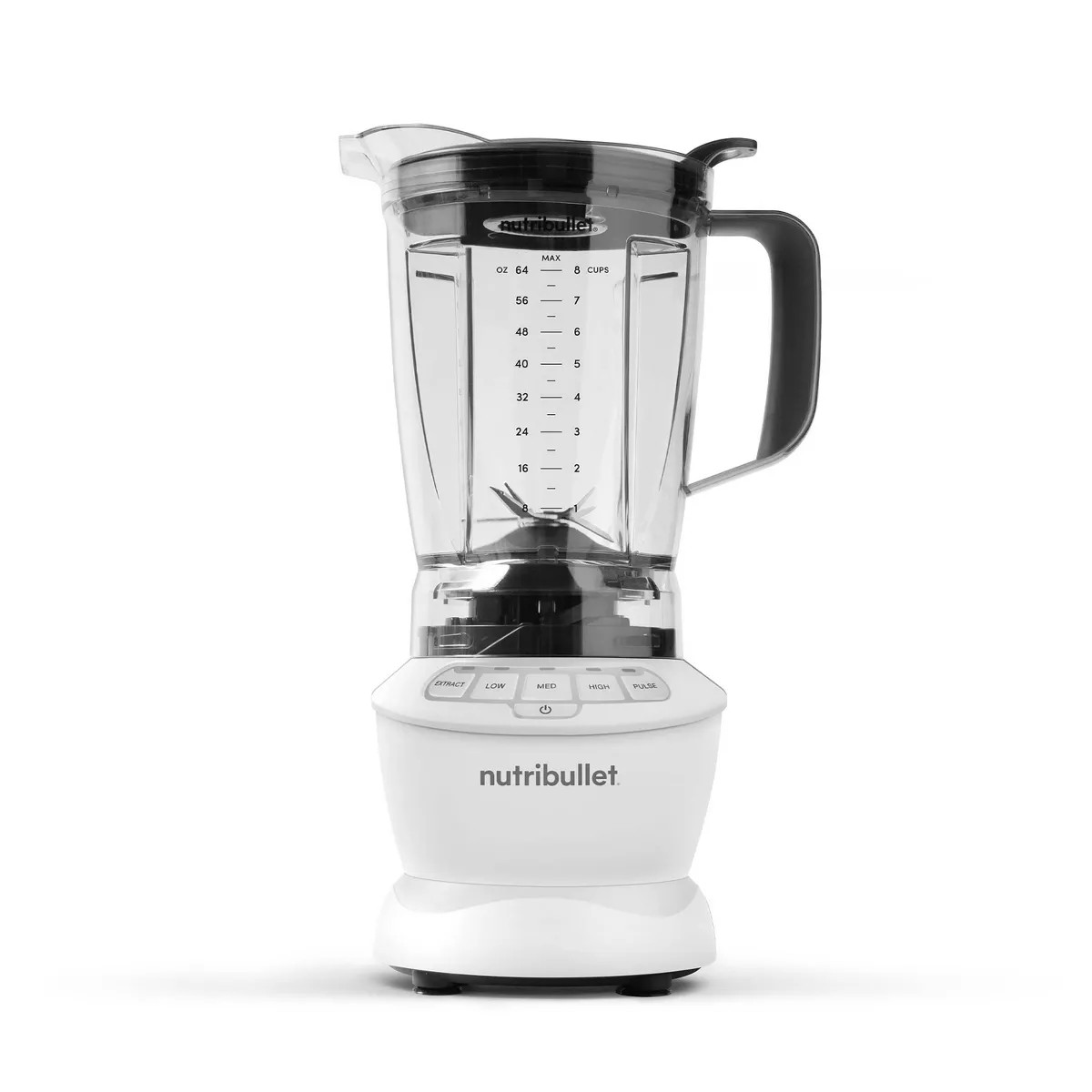 nutribullet Blender Full Size Combo 1200 Watt 640z NBF20500AW - Matte White: Smoothie Blender, 64... | Target