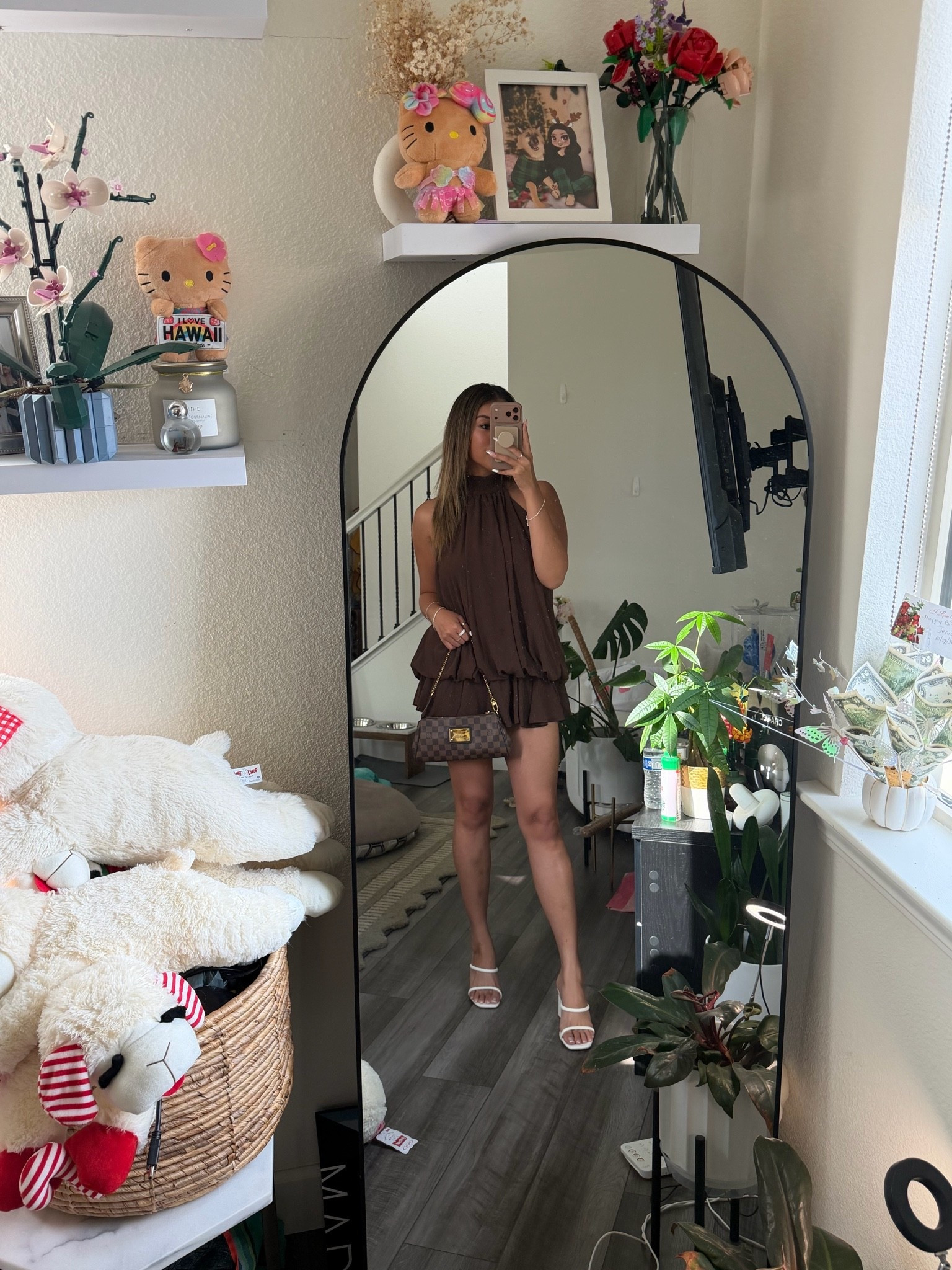 Brown Romper Dressy