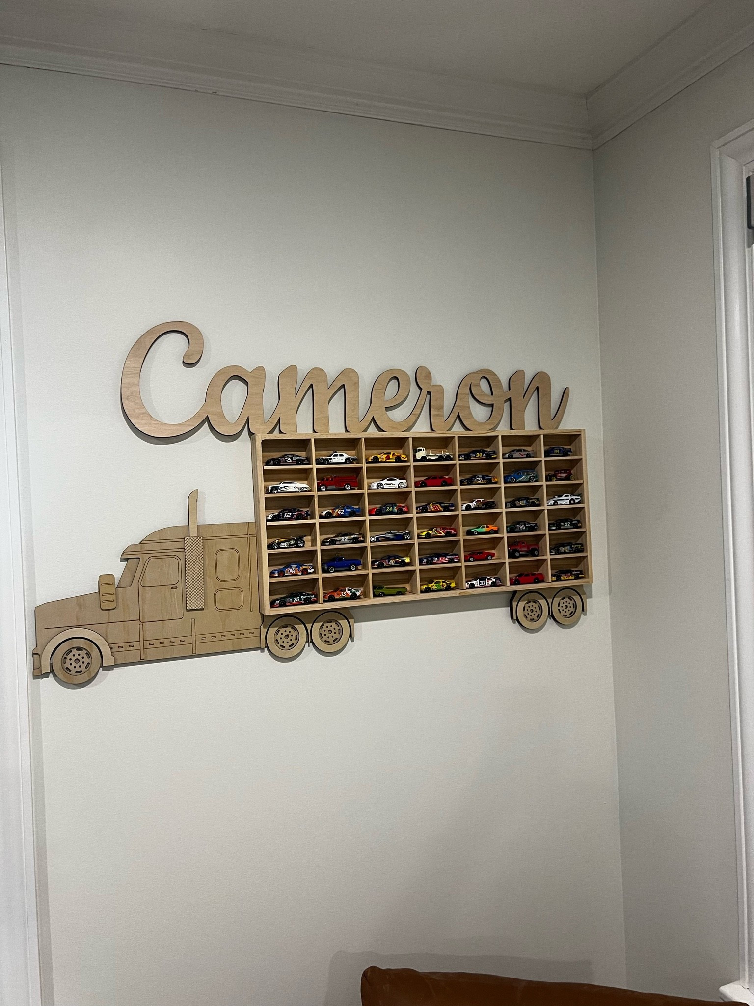 Toddler decor for big boy room car garage for walls

#LTKmorningroutine