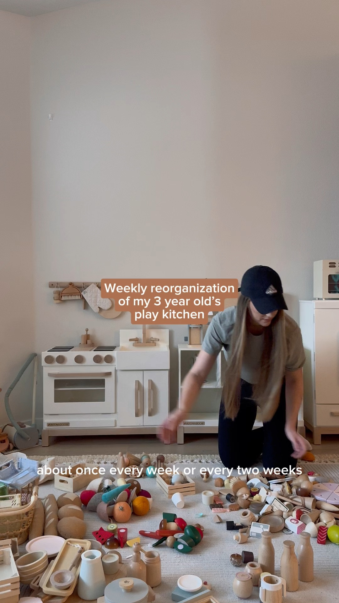 Help me with the never-ending task of organizing, my three-year-old’s play kitchen! It feels a bit like the twilight zone, but I love having everything accessible to her!

| neutral playroom, playroom decor, playroom inspo, playroom fun, toys, toddler activities, motherhood, playtime, mama, cute baby |

#playroom #playroomdecor #playroominspo #playroomdesign #playrooms #playroomideas #playroomorganization #playroomstyling #playroommakeover #playroomfun #playroomfurniture #miltonandgoose #cuddleandkind #cuddleandkinddolls #neutralplayroom #neutralplaymat #kidspace #kidspaces #playroomfun #playroominteriors 


#LTKhome #LTKkids #LTKfamily