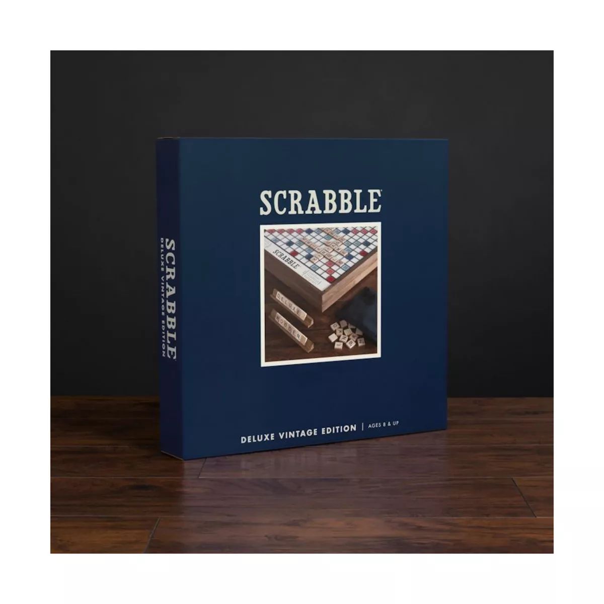 Scrabble (Deluxe Vintage Edition) Board Game | Target