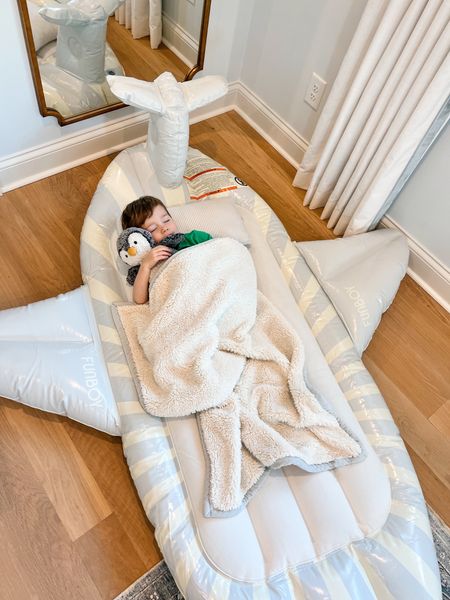 The coolest sleepover air mattress from @funboy! ✈️  Also comes in a pink convertible version! 

#LTKkids #LTKGiftGuide #LTKunder100