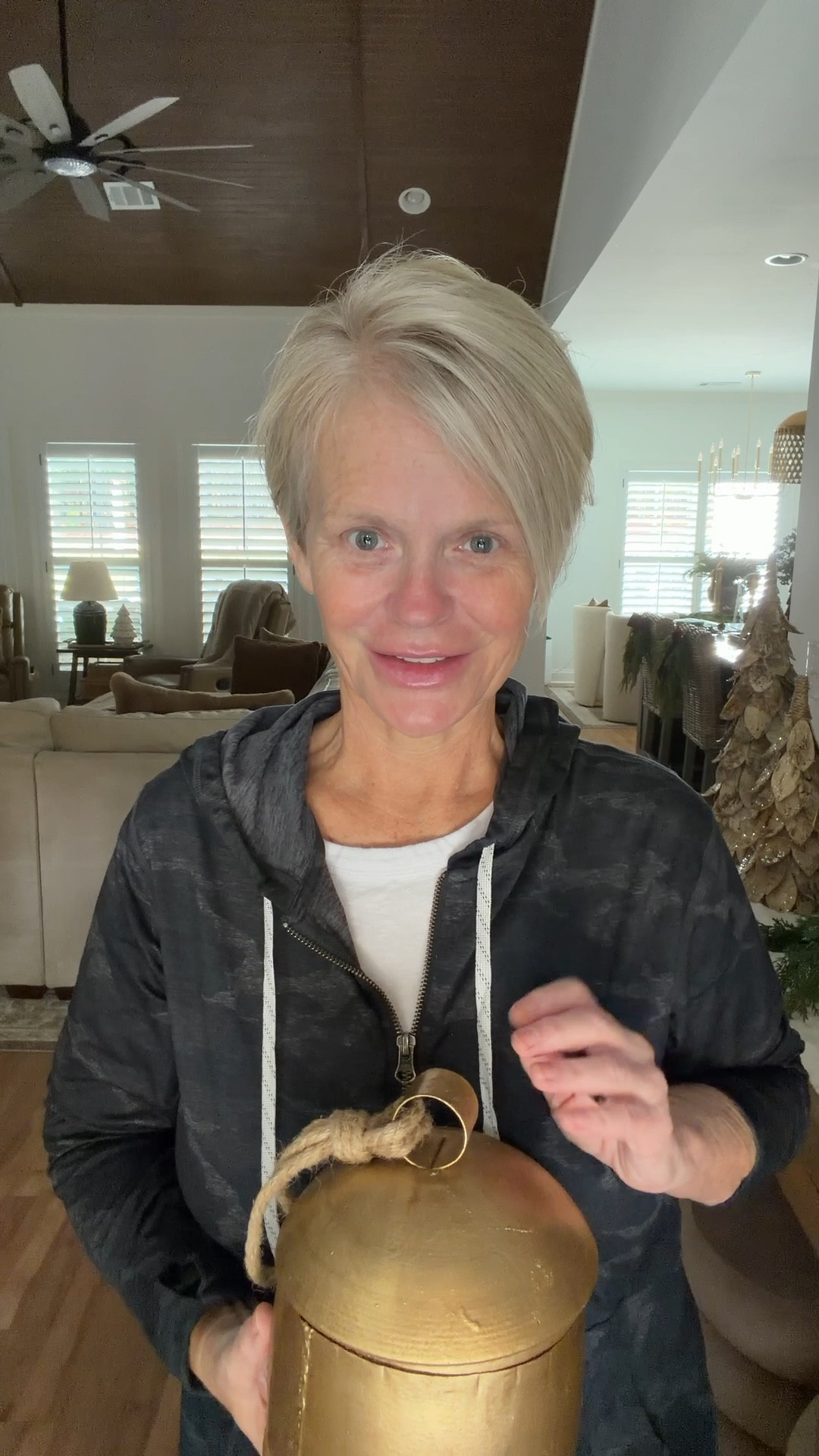 These bell containers are a favorite! I was so excited to get these in! They are sold in two sizes and of course,  I had to have both sizes. So many ways you can style these beauties! Perfect for an entryway table or tray styling!

#LTKHoliday #LTKSeasonal #LTKHome