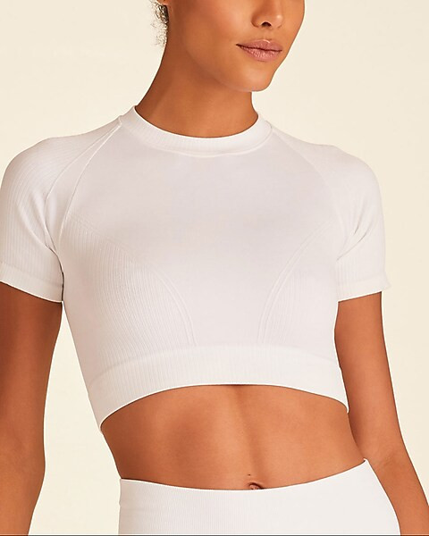 ALALA Barre Seamless Cropped Tee | Express