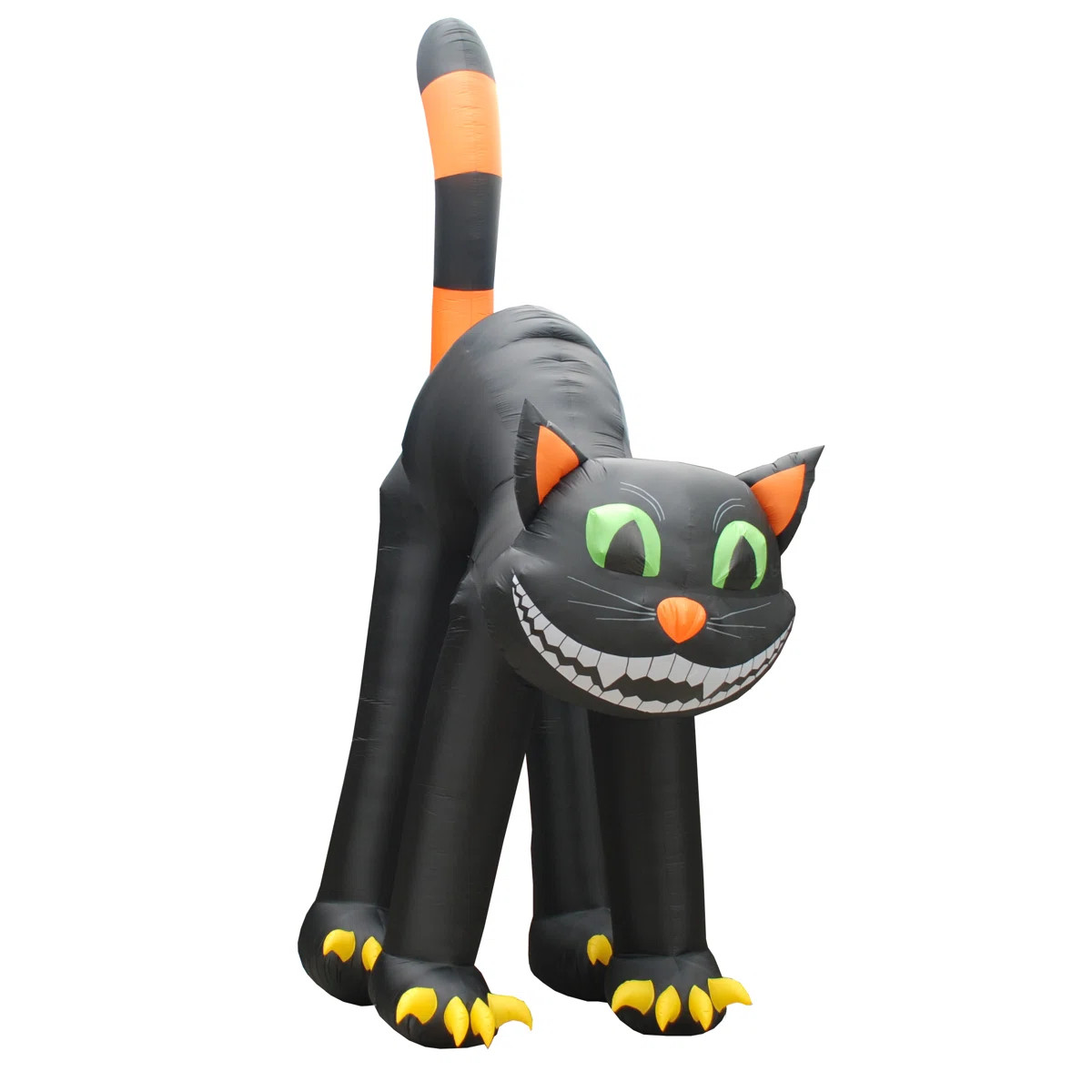 20 Foot Tall Lighted Happy Halloween HUGE Inflatable Black Cat Head Rotates Indoor / Outdoor Holi... | Wayfair North America