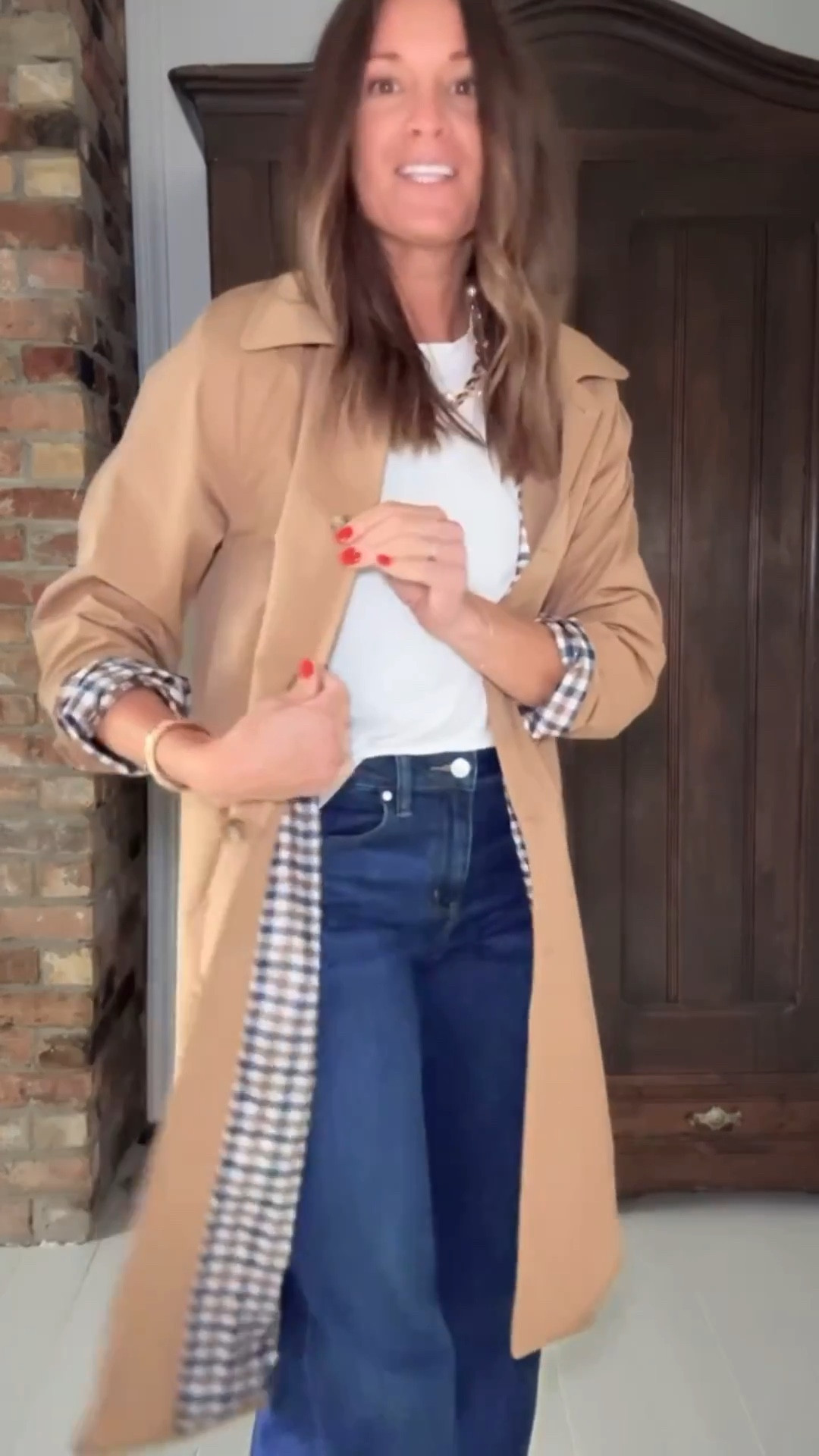 This trench is perfect! 

#trench #coat #seasonal #jacket 

#LTKgrwm #LTKmomlife #LTKootd