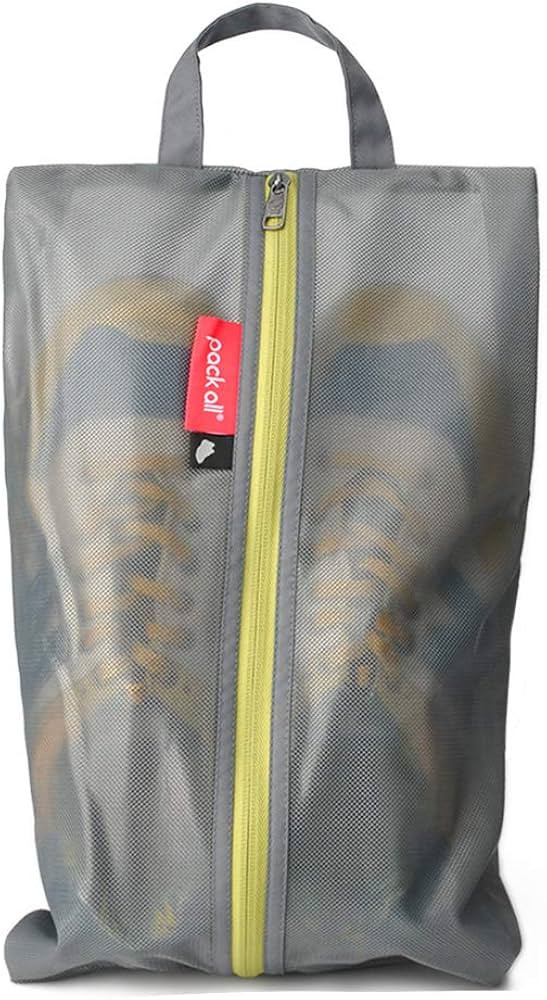 pack all Shoe Bag for Travel, Water-Resistant Shoe Pouch for Sports | Amazon (US)