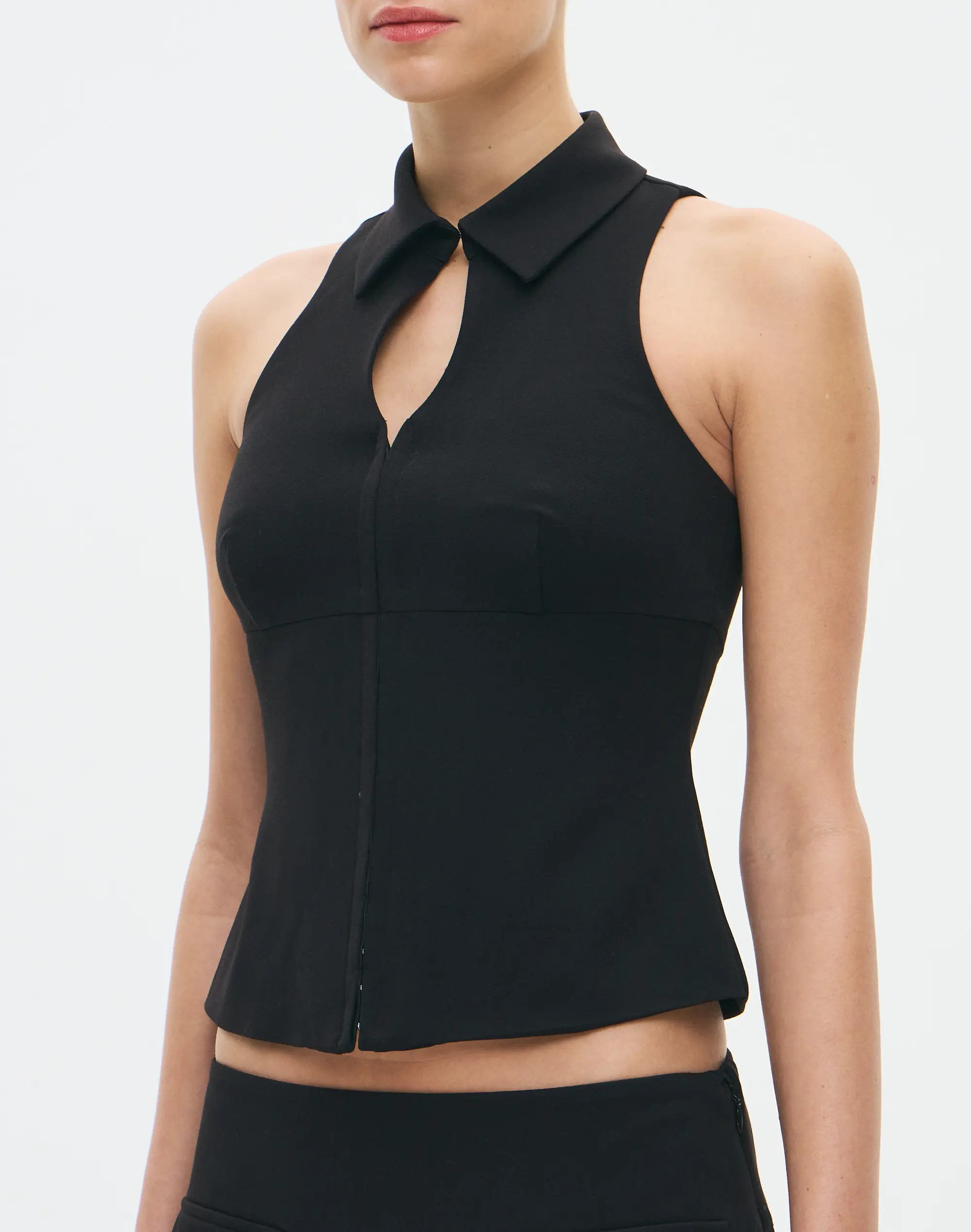 Keyhole Detail Top | Glassons (Australia)