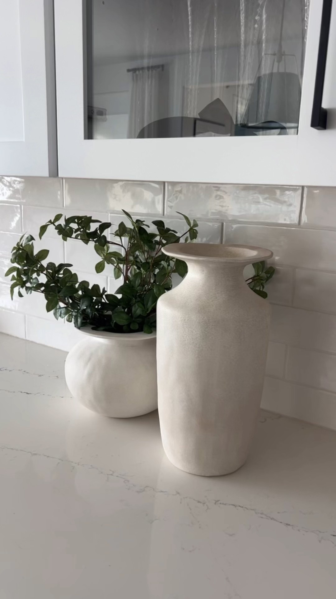 Vase decor, kitchen counter decor,  ashes, matte white vases

#LTKHome