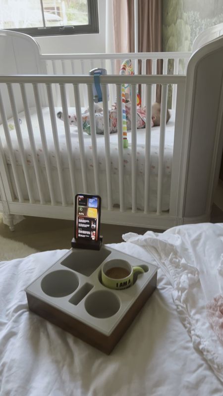 My new favorite thing! 📱☕️🍼
So much easier on the bed or couch to organize things and keep them close without spills. It has a silicone top which is easy cleanup and the wood is quite nice! #amazon #couchcupholdertray #cupholder

#LTKhome #LTKkids #LTKfindsunder50