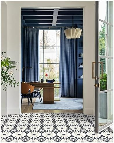 MORCART Peel and Stick Floor Tile - 20 PCS, 7.87" x 7.87" Vinyl Flooring - Waterproof Self-Adhesi... | Amazon (US)