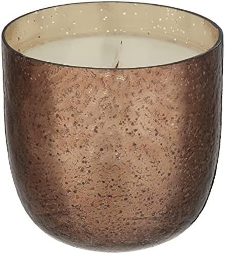 Illume Noble Holiday Collection Woodfire Luxe Box Sanded Mercury Glass, 22 oz Candle, Large | Amazon (US)