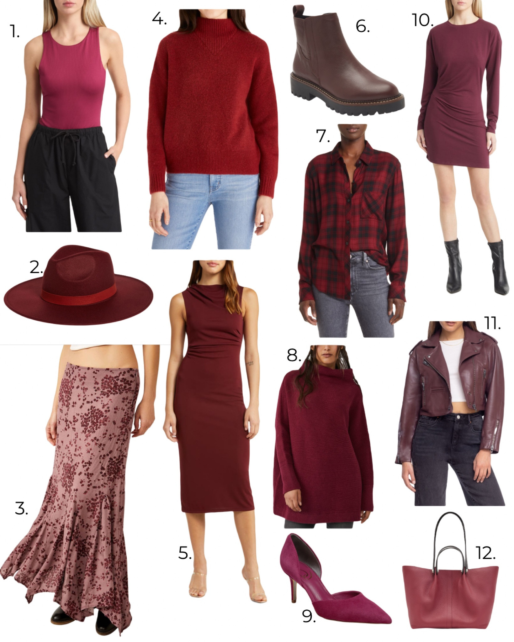 The best of the fall 2023 hot shade, burgundy! 

#LTKstyletip #LTKsalealert #LTKxNSale