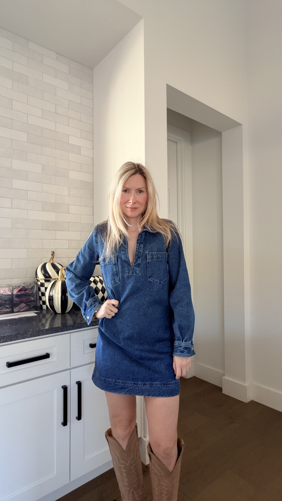 The perfect long sleeve dress from Sezane! 

#LTKSeasonal #LTKHoliday #LTKmomlife