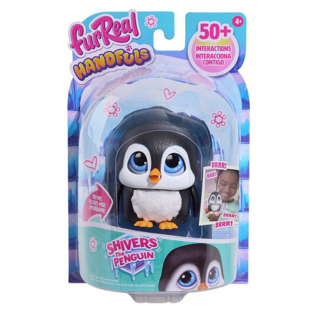Buy furReal Handfuls Shivers The Penguin Interactive Soft Toy | Teddy bears and soft toys | Argos | argos.co.uk