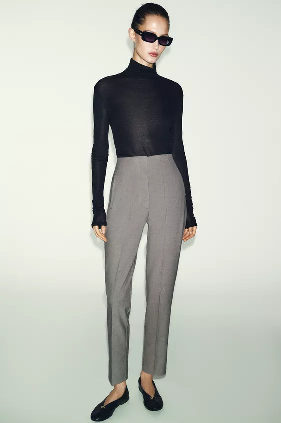 HIGH-WAISTED PANTS | Zara US