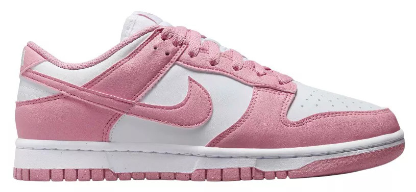 Nike Women's Dunk Low Shoes, Size 7.5, White/Elemental Pink | DICK'S Sporting Goods