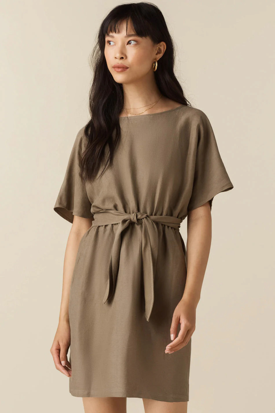 The Convertible Wrap Mini Dress | VETTA