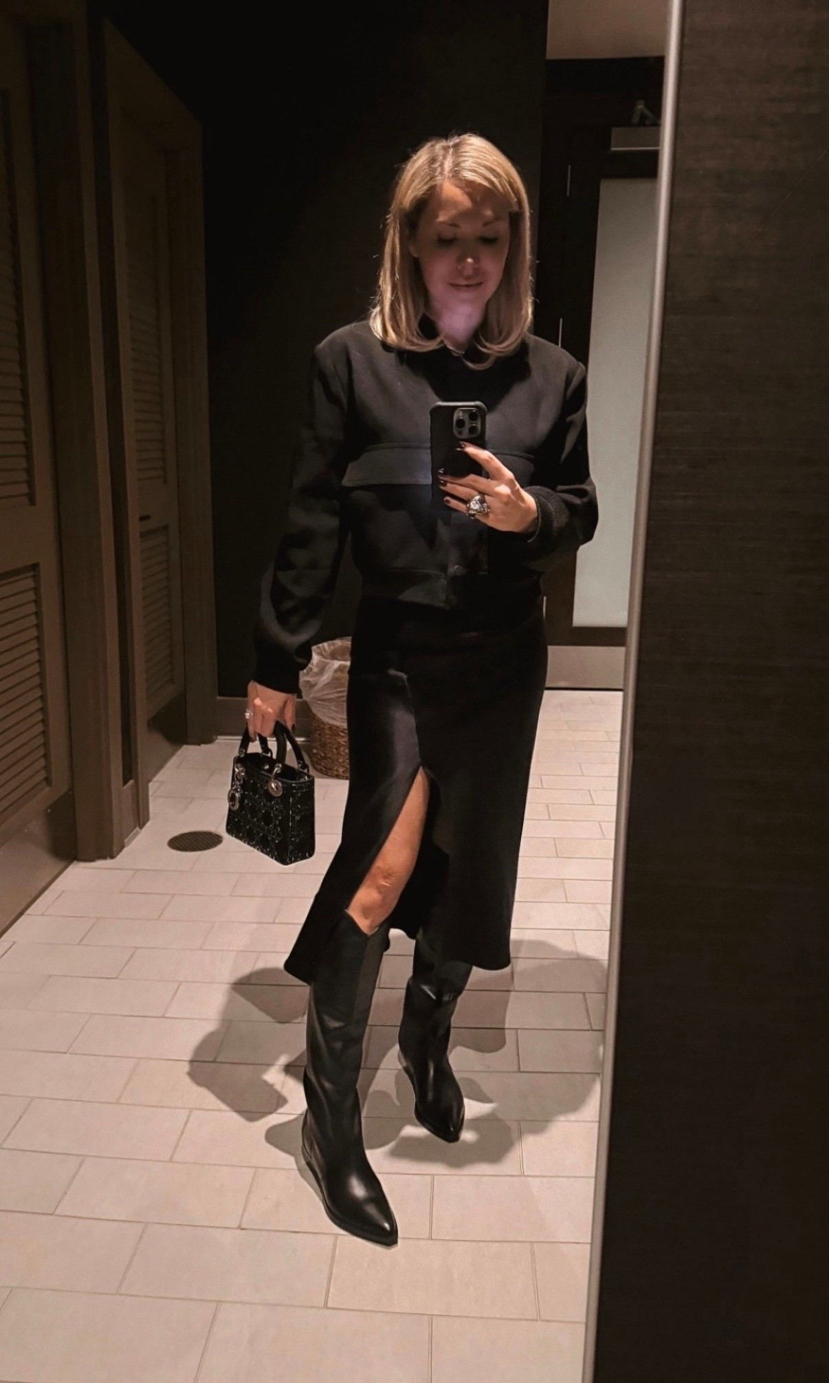 A little high low - skirt is Anine Bing (old) and wearing an Amazon jacket as a top 

#LTKootd #LTKFindsUnder50 #LTKdayinmylife