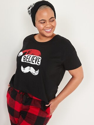 Matching Holiday Graphic T-Shirt for Women | Old Navy (US)